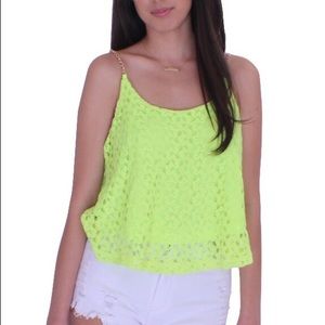 NEW Double Layered Neon Tank Top